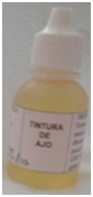 TINTURA DE AJO (Desparasitante, ayuda a equilibrar la presión arterial)